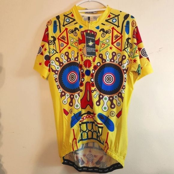 NWT Weimostar Day of Dead Cycle Shirt - Picture 1 of 5